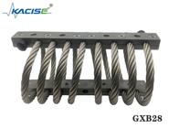 GXB28-800 données de test isolateurs de vibrations de câble métallique équipement de machine-outil