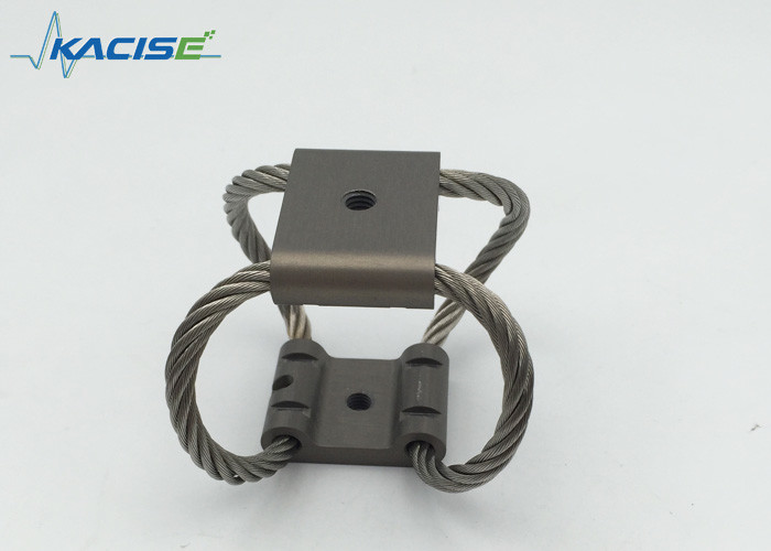 Anti amortisseur de vibration de câble métallique d'acier inoxydable d'impact pour l'outillage industriel