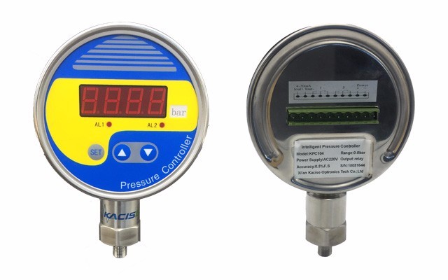 Indicateur de pression de Digital de haute précision IP65 24V 4 - 20mA affichage à LED De 0,56 pouces