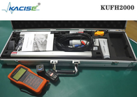 Débitmètre ultrasonique portatif tenu dans la main de KUFH2000A pour l'essai d'eau