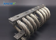 Amortisseurs de vibration de câble métallique d'acier inoxydable de contrôle de choc pour l'outillage industriel