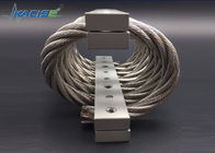 Contrôle matériel de choc d'isolant de câble métallique d'acier inoxydable pour l'atténuation de vibration 