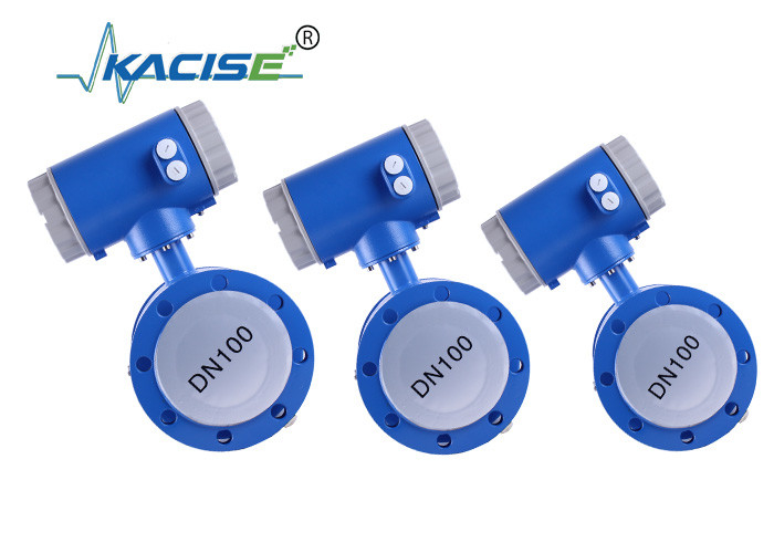 Résistant aux produits chimiques liquides de débitmètre électromagnétique de type tube