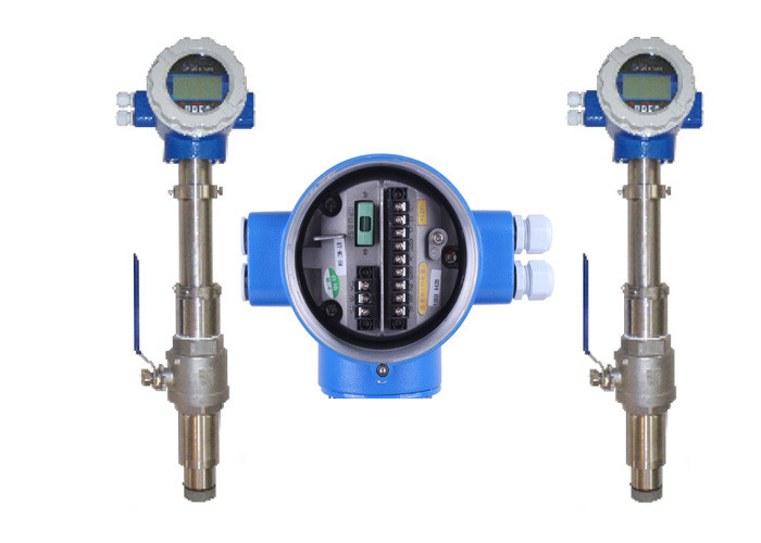 Type résistant à l'acide chlorhydrique d'insertion de débitmètre magnétique avec le robinet à tournant sphérique