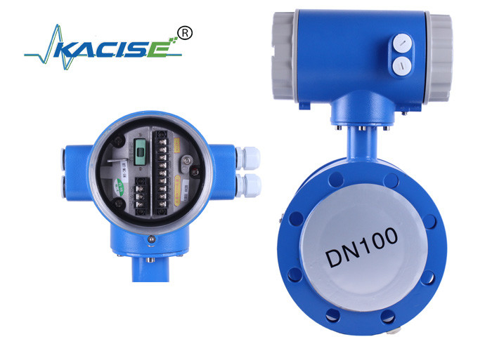 4 - compteur du débit 20ma électromagnétique intelligent pour les liquides conducteurs corrosifs