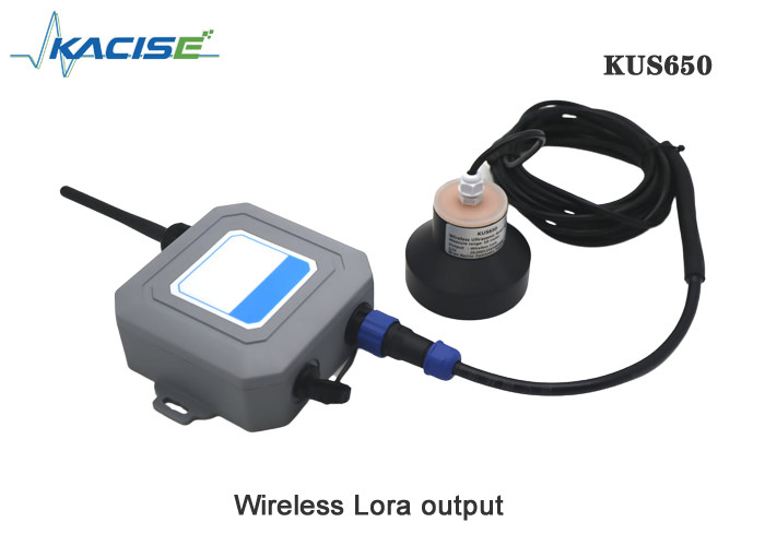 Capteur de niveau à ultrasons sans fil à faible puissance et portée de 10 m KUS650C avec 4G/Lora/GPRS/NB