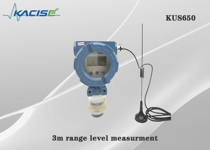KUS650A Capteur de niveau ultrasonique sans fil de portée de 3 m avec protection IP68 et sortie 4G/Lora/GPRS/NB pour la mesure du niveau du liquide