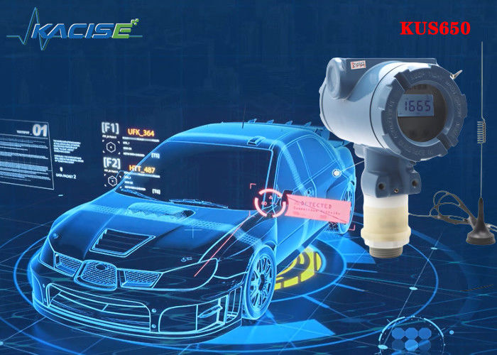 KUS650A Capteur de niveau ultrasonique sans fil de portée de 3 m avec protection IP68 et sortie 4G/Lora/GPRS/NB pour la mesure du niveau du liquide