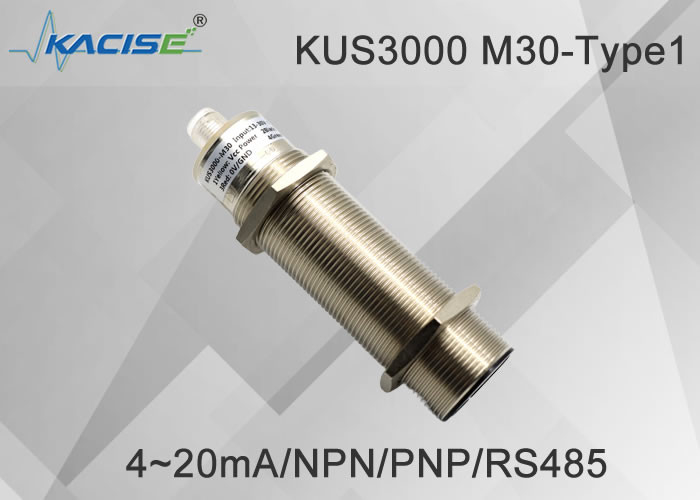 Le plus vendu KUS3000 M30-Type1 2 mètres capteur de niveau ultrasonore intelligent pour l'industrie avec une précision ≤1 %