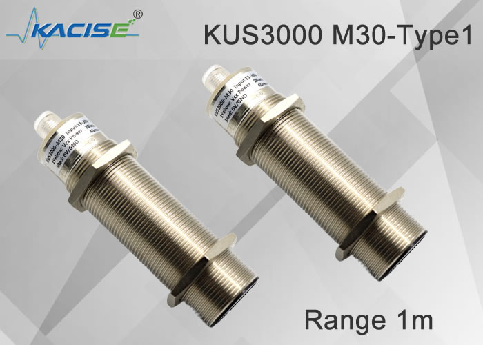 Le plus vendu KUS3000 M30-Type1 2 mètres capteur de niveau ultrasonore intelligent pour l'industrie avec une précision ≤1 %