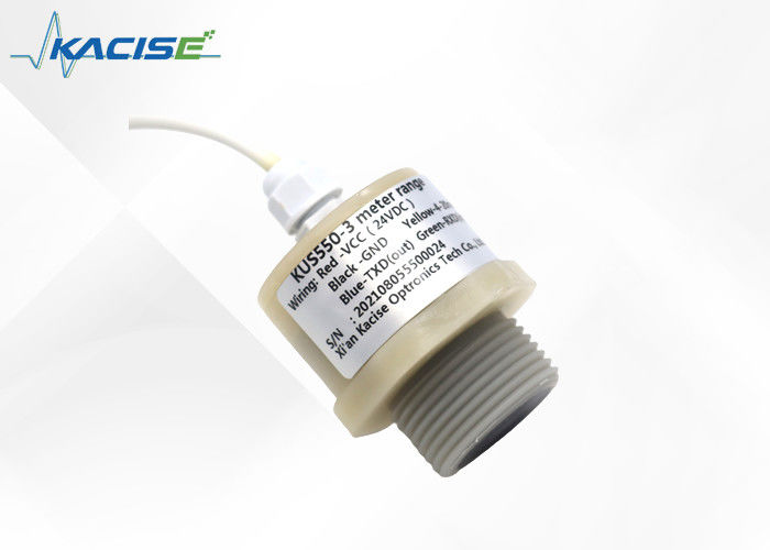 Sensor ultrasonique de haute précision anti-corrosion KUS à faible consommation d'énergie pour la mesure de niveau et de distance