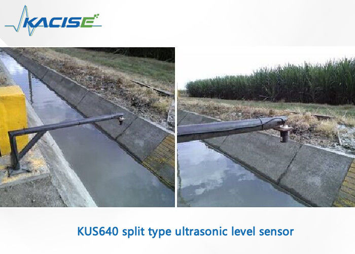 Capteur de niveau ultrasonique KUS640 avec affichage pour la mesure continue des liquides et des solides doté d'une protection IP65 Sortie RS485 et portée de 1m~50m