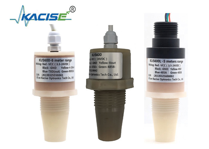 Capteur à ultrasons intelligent PVDF 5m compteur de niveau d'eau à ultrasons capteur de niveau de liquide de sortie RS485