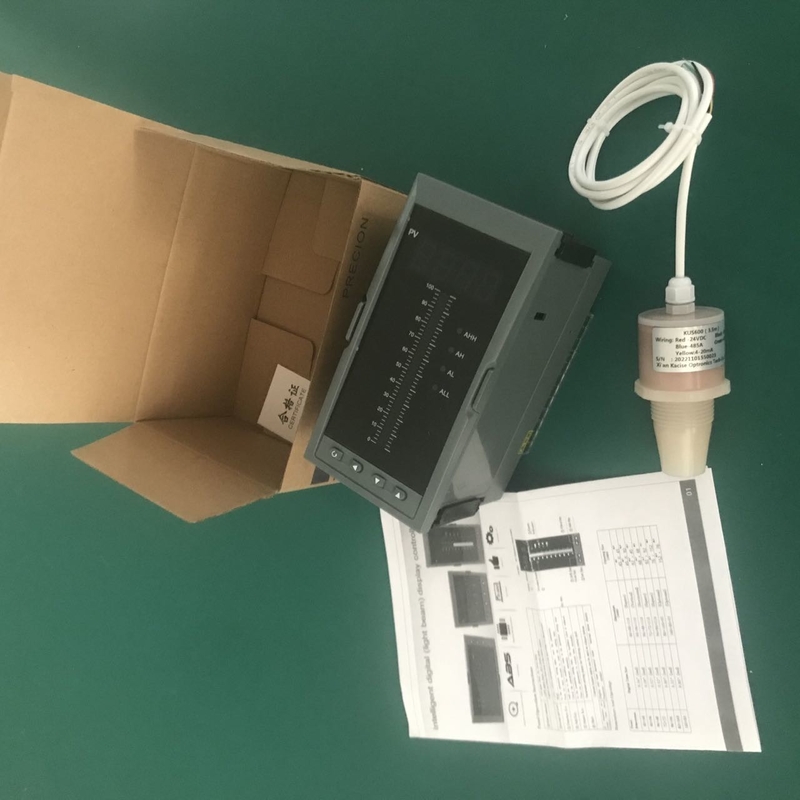 5m compteur de niveau d'eau à ultrasons intelligent 5V RS485 sortie capteur de niveau de liquide PVDF KUS600