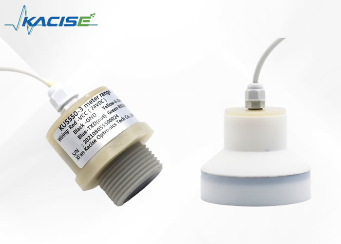 12 Meter Range Matériau PVDF IP68 Protection Capteur de niveau de liquide ultrasonique pour les applications industrielles