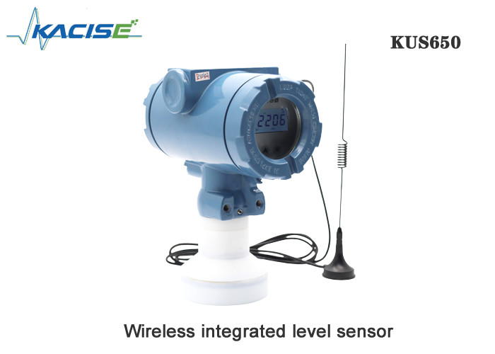 Capteur de niveau à ultrasons à faible puissance et sans fil de la série KUS650 avec 4G/Lora/GPRS/NB
