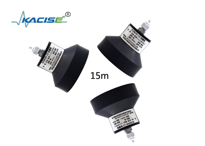 PTFE/PVC portée 15m sortie RS485 ou 0 ~ 5V sans fil capteur de niveau d'eau à ultrasons