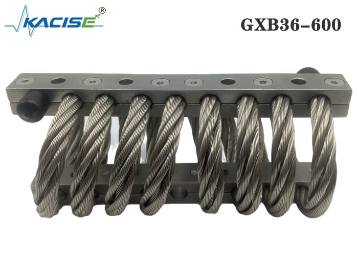 Accessoires de machine de capteur sismique de remorque de GXB36-600 Isolateur hélicoïdal de contrôle de choc de vibration de livraison d'équipement fragile