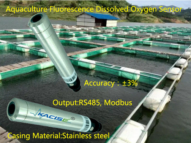 Sensor d'oxygène dissous de sortie RS485 avec technologie de qualité IP68 et de fluorescence pour l'aquaculture