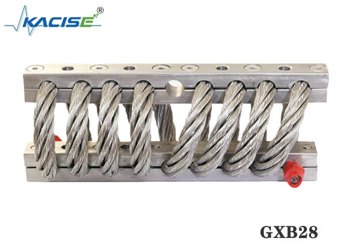 SS304 Isolateur de vibration par câble métallique à fréquence de résonance de 5 à 10 Hz et isolation à trois plans pour équipement de machines-outils