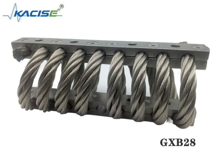 SS304 Isolateur de vibration par câble métallique à fréquence de résonance de 5 à 10 Hz et isolation à trois plans pour équipement de machines-outils