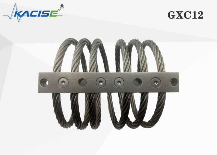Rigidité non linéaire amortissante directionnelle d'amortisseur de vibration de câble métallique de GXC12 Omni