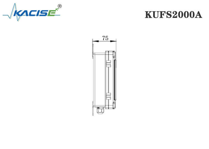 Mètre de débit par ultrasons à paroi avec mesure bidirectionnelle pour tuyaux DN32-DN6000