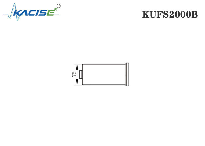Montage du panneau du débitmètre à ultrasons KUFS2000B avec précision ≤ 1%