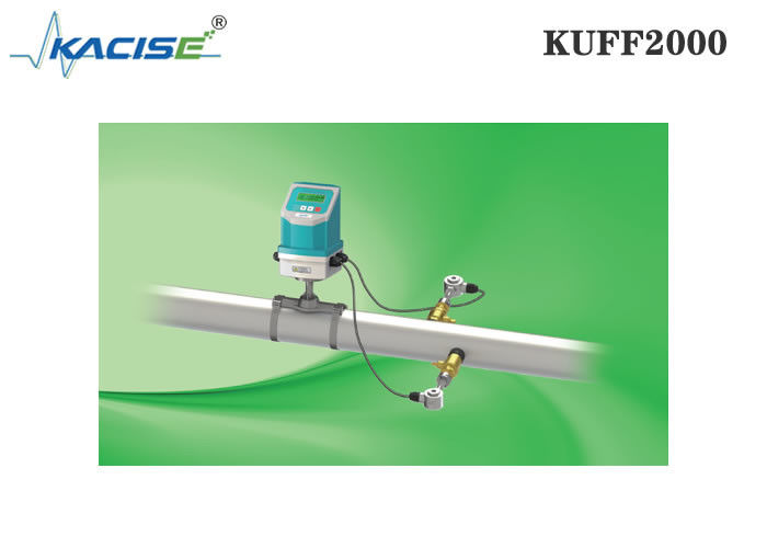 Mètre de débit ultrasonique à insertion fixe KUFF2000 avec une précision de ± 1% pour les tailles de tuyaux DN50-DN6000 et les mesures bidirectionnelles