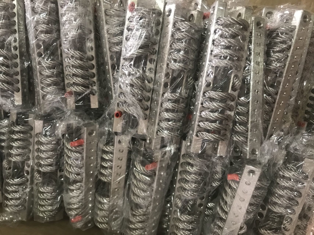 Isolant de câble métallique de transport de Cabinet d'hélicoptère pour le contrôle de choc vibratoire de machine