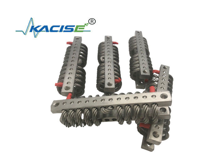 Isolateur de câbles en aluminium et en acier inoxydable pour les machines industrielles pour une plage de charge de 3,5 à 2 000 kg et une fréquence naturelle de 7 Hz à 15 Hz