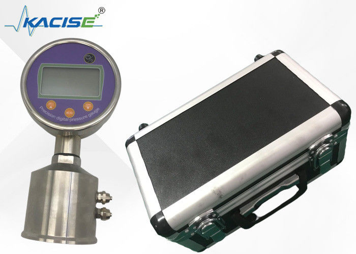 24VDC, jauge numérique de pression d'huile avec une précision de 0,1% et une batterie au lithium rechargeable et une limite d'enregistrement de données de 50000