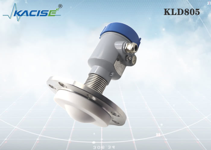 Transmetteur de niveau radar KLD805 80 GHz pour liquide corrosif fort avec une précision de ± 1 mm et technologie FMCW