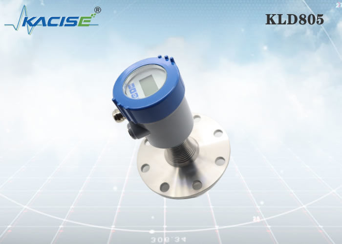 Transmetteur de niveau radar KLD805 80 GHz pour liquide corrosif fort avec une précision de ± 1 mm et technologie FMCW
