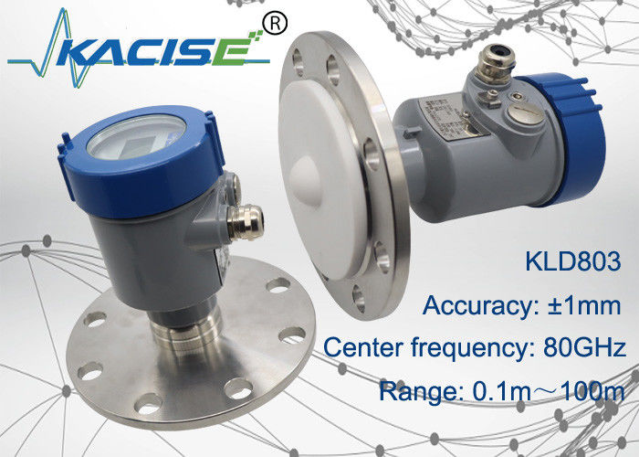 KACISE OEM Capteur de niveau radar 80 GHz avec sortie 4-20mA et protection IP67 pour la mesure de haut niveau