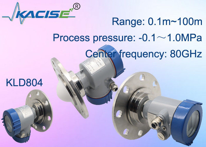 Transmetteur de niveau de radar 80G Kacise OEM avec 80 GHz Frequence 50m Range et Protection IP67