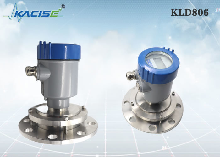 Capteur de niveau radar KLD806 80 GHz avec antenne PTFE et protection IP67 pour réservoirs solides et liquides