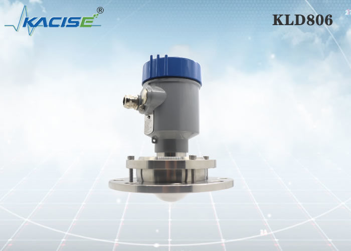 Capteur de niveau radar KLD806 80 GHz avec antenne PTFE et protection IP67 pour réservoirs solides et liquides