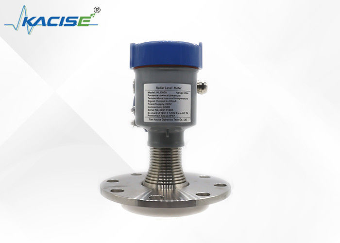 Jauge de niveau radar 80G avec fréquence 80 GHz, précision ± 1 mm et antenne PTFE pour les environnements difficiles