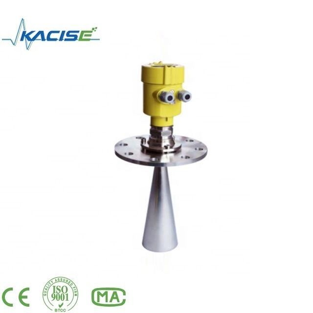 Capteur de niveau radar 26 GHz résistant à la corrosion avec plage de mesure de 10 à 80 m pour les applications liquides et solides
