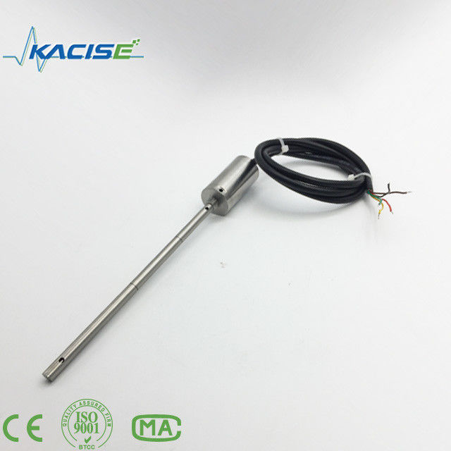 Transmetteur intégré de niveau de liquide de température et de pression avec une plage de niveau de 0 à 150 mm, une sortie de 4 à 20 mA / RS485-Modbus et une protection IP68.