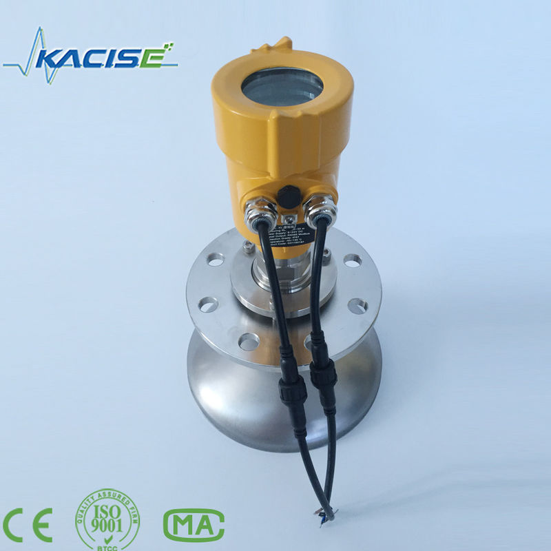 Transmetteur de niveau radar KLD-2604 à 26 GHz avec une portée de mesure de 80 m et une sortie 4-20mA/HART pour la mesure du niveau des matières solides