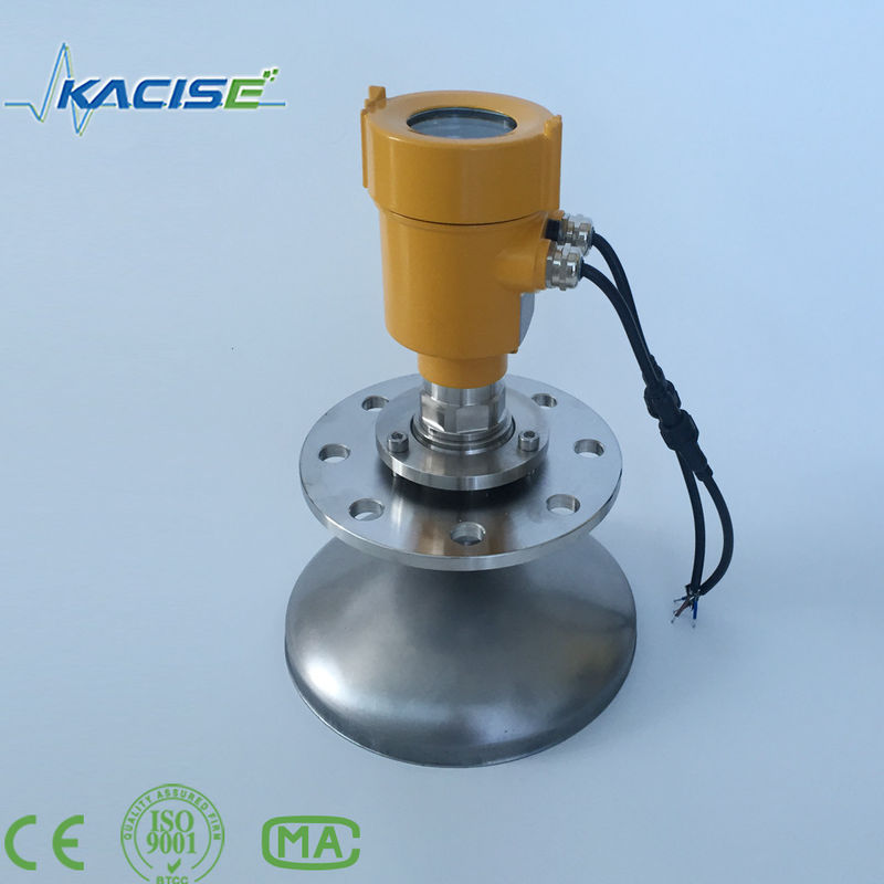 Transmetteur de niveau radar KLD-2604 à 26 GHz avec une portée de mesure de 80 m et une sortie 4-20mA/HART pour la mesure du niveau des matières solides