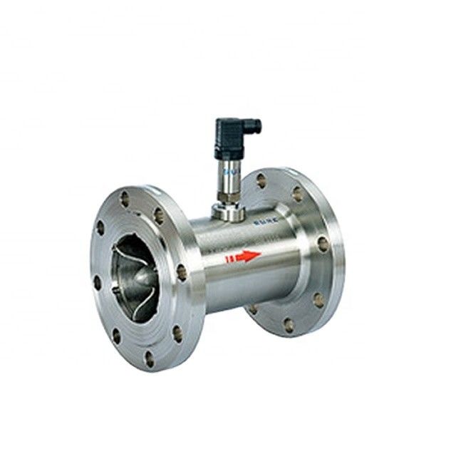 Débitmètre à turbine SS316 de haute précision avec sortie 4-20 mA pour le mazout et la mesure numérique