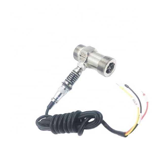 Mètre de débit de turbine SS304/SS316 de haute précision avec connexion flange/fil/sanitaire pour jus et bière