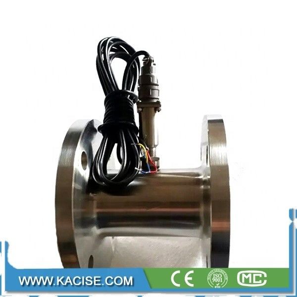Mètre de débit de turbine SS304/SS316 de haute précision avec connexion flange/fil/sanitaire pour jus et bière