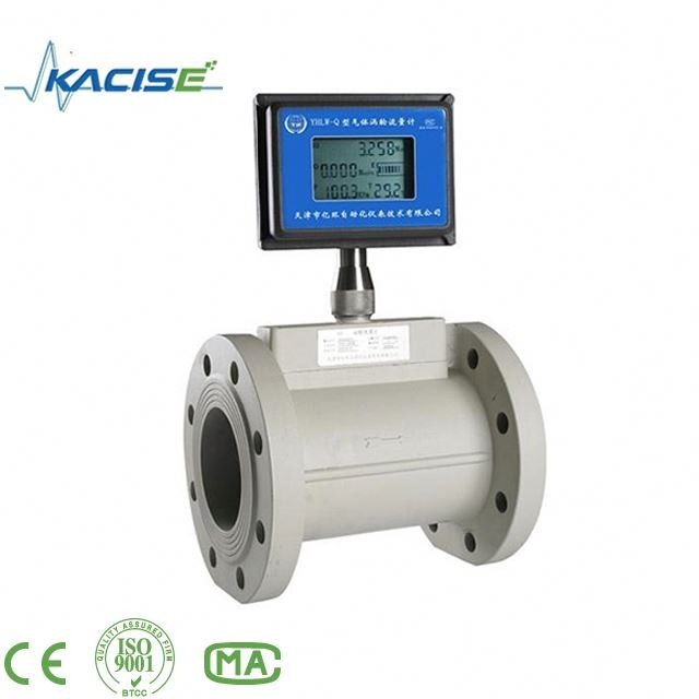 débitmètre d'air de gaz de type turbine de 24VDC/batterie avec la pression