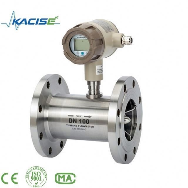 débitmètre d'air de gaz de type turbine de 24VDC/batterie avec la pression
