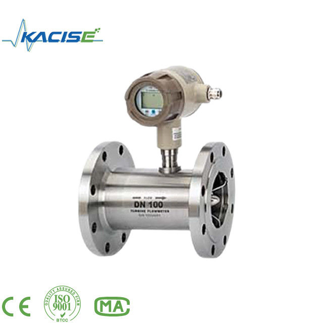 Mètre de débit de turbine de haute précision ± 0,2% avec matériau SS316L et protection IP65 pour l'alcool d'huile et d'essence