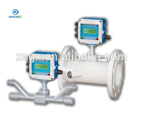 Mesureur de masse du débit d'air par ultrasons avec sortie de 4 à 20 mA, taille du tuyau de 15 mm à 6000 mm et précision de 1,0%.
